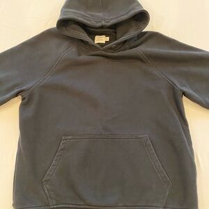 Flint and Tinder, men’s, pullover hoodie, black, medium, made in USA.